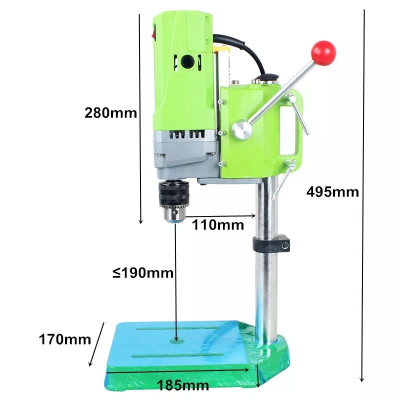 18" Table Top Bench Drill Press Stand 710W