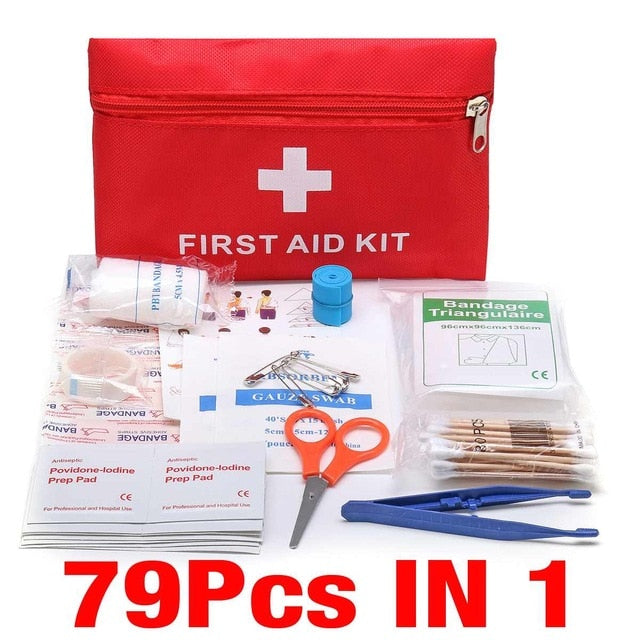 Premium Portable First Aid Medical Kit