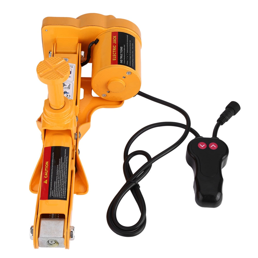 Portable Low Profile Electric Floor Car Jack 12V