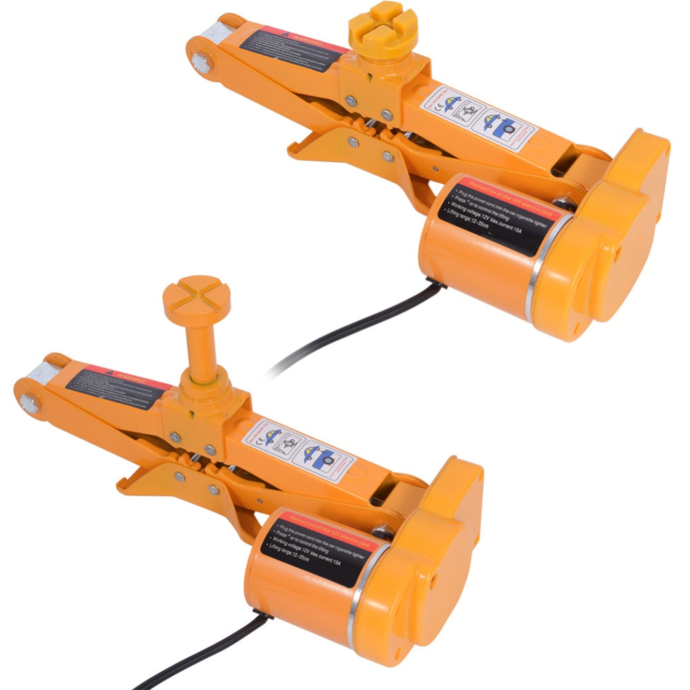 Portable Low Profile Electric Floor Car Jack 12V