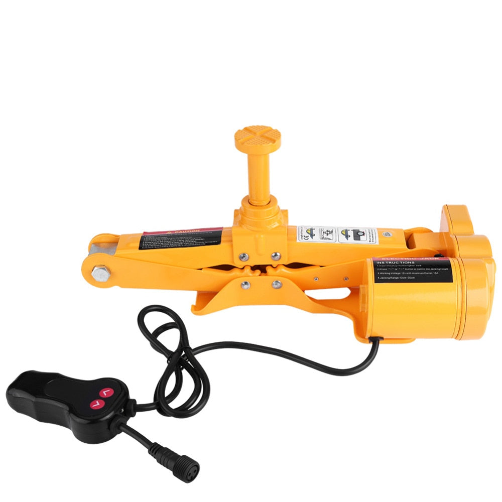 Portable Low Profile Electric Floor Car Jack 12V