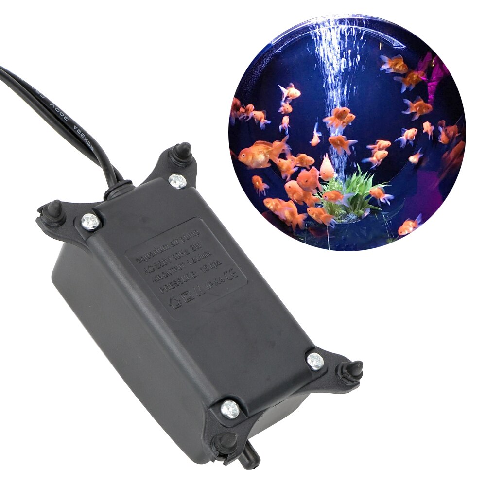 Premium Aquarium Fish Tank Bubble Air Pump