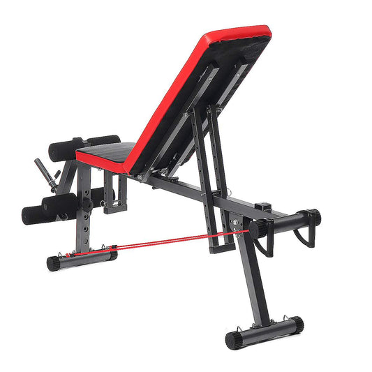 Adjustable Weight Lifting Dumbbell Workout Folding Bench.