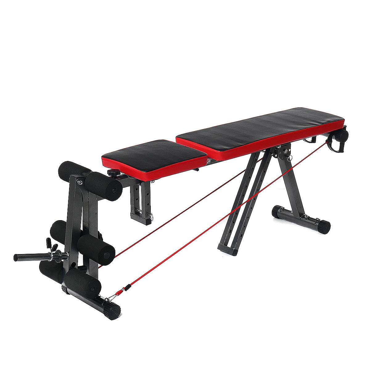 Adjustable Weight Lifting Dumbbell Workout Folding Bench