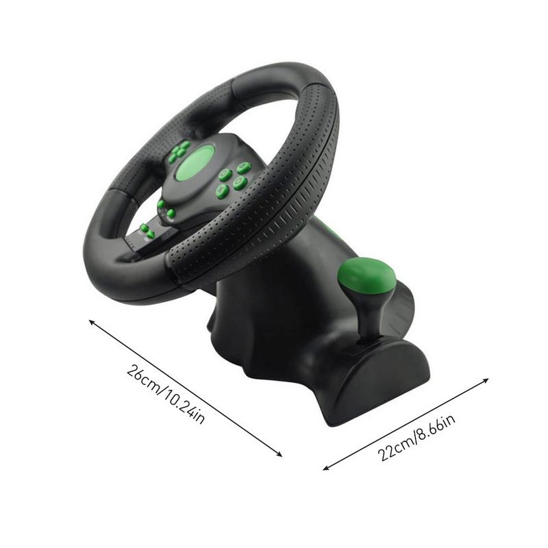 Racing Simulator Cockpit Steering Wheel Set