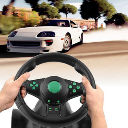 Racing Simulator Cockpit Steering Wheel Set