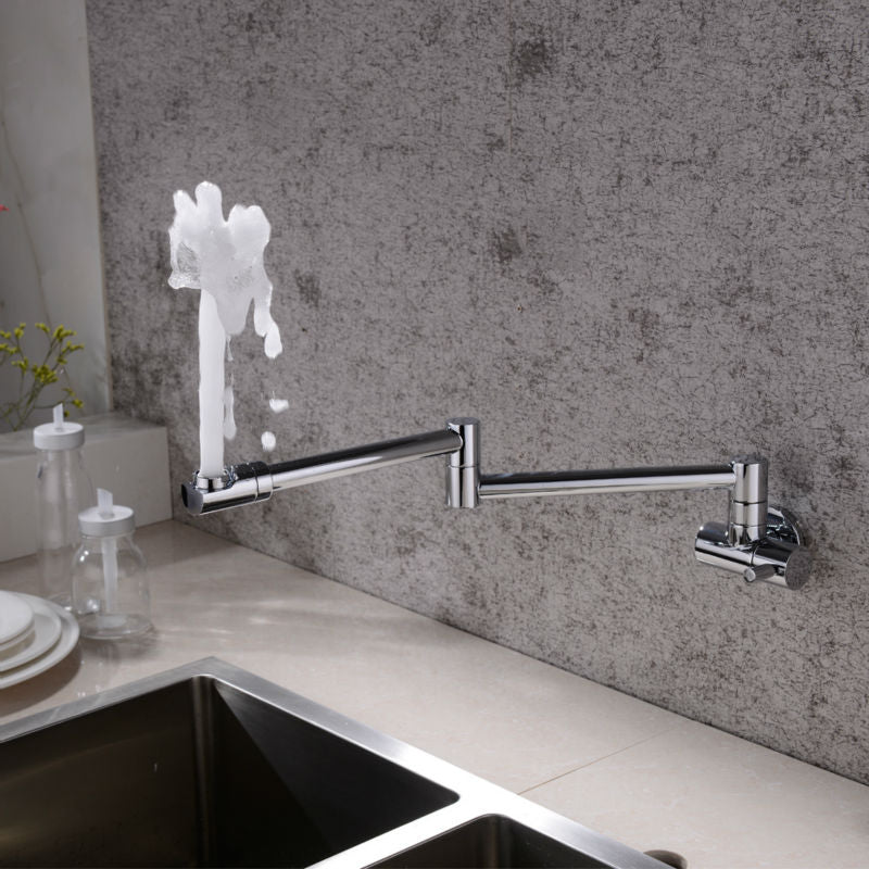 Retractable Kitchen Stove Pot Filler Faucet