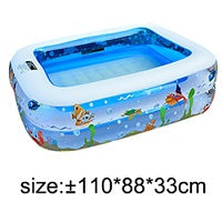 Inflatable Blow Up Above Ground Plastic Swimming Pool