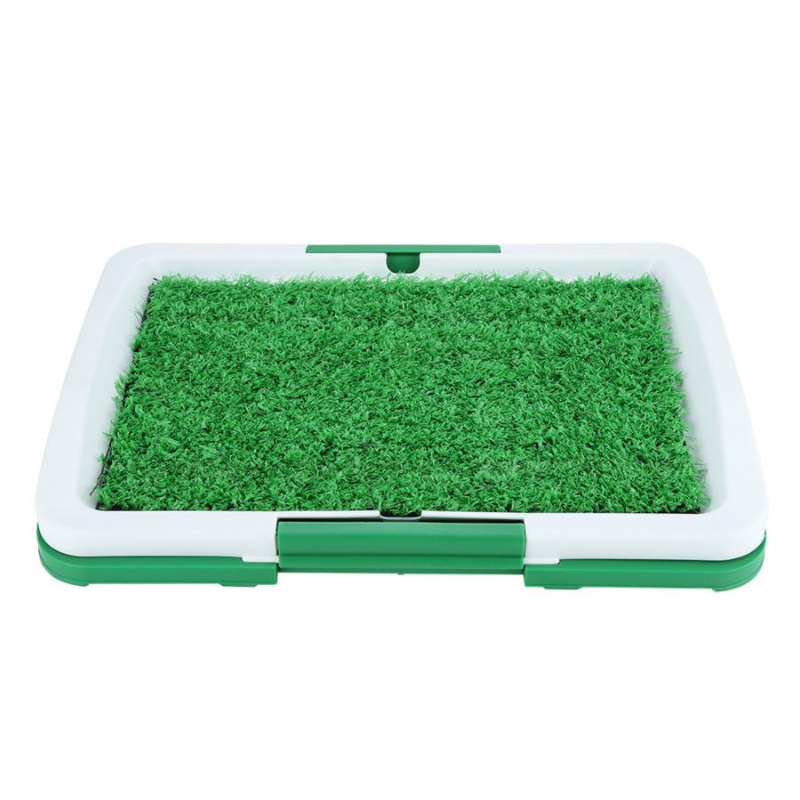 Portable Indoor Dog Porch Potty Grass Pee Pad