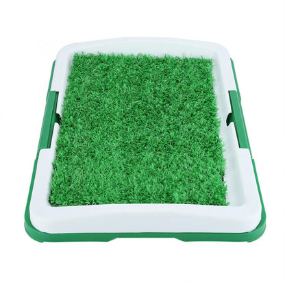 Portable Indoor Dog Porch Potty Grass Pee Pad