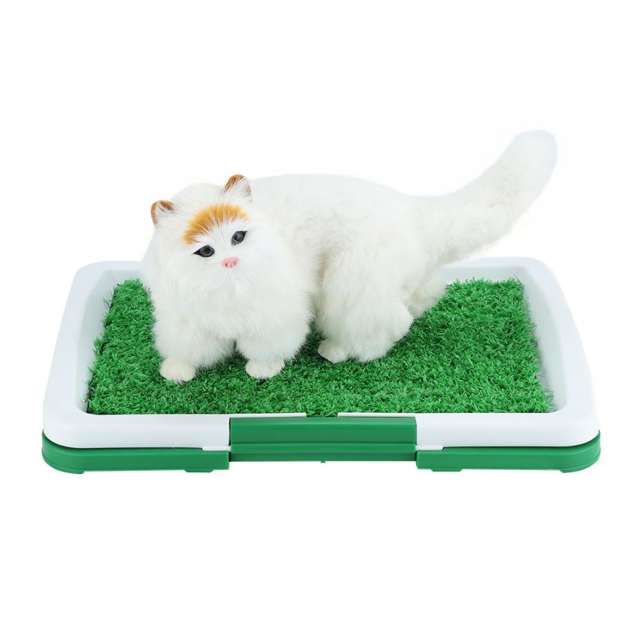 Portable Indoor Dog Porch Potty Grass Pee Pad