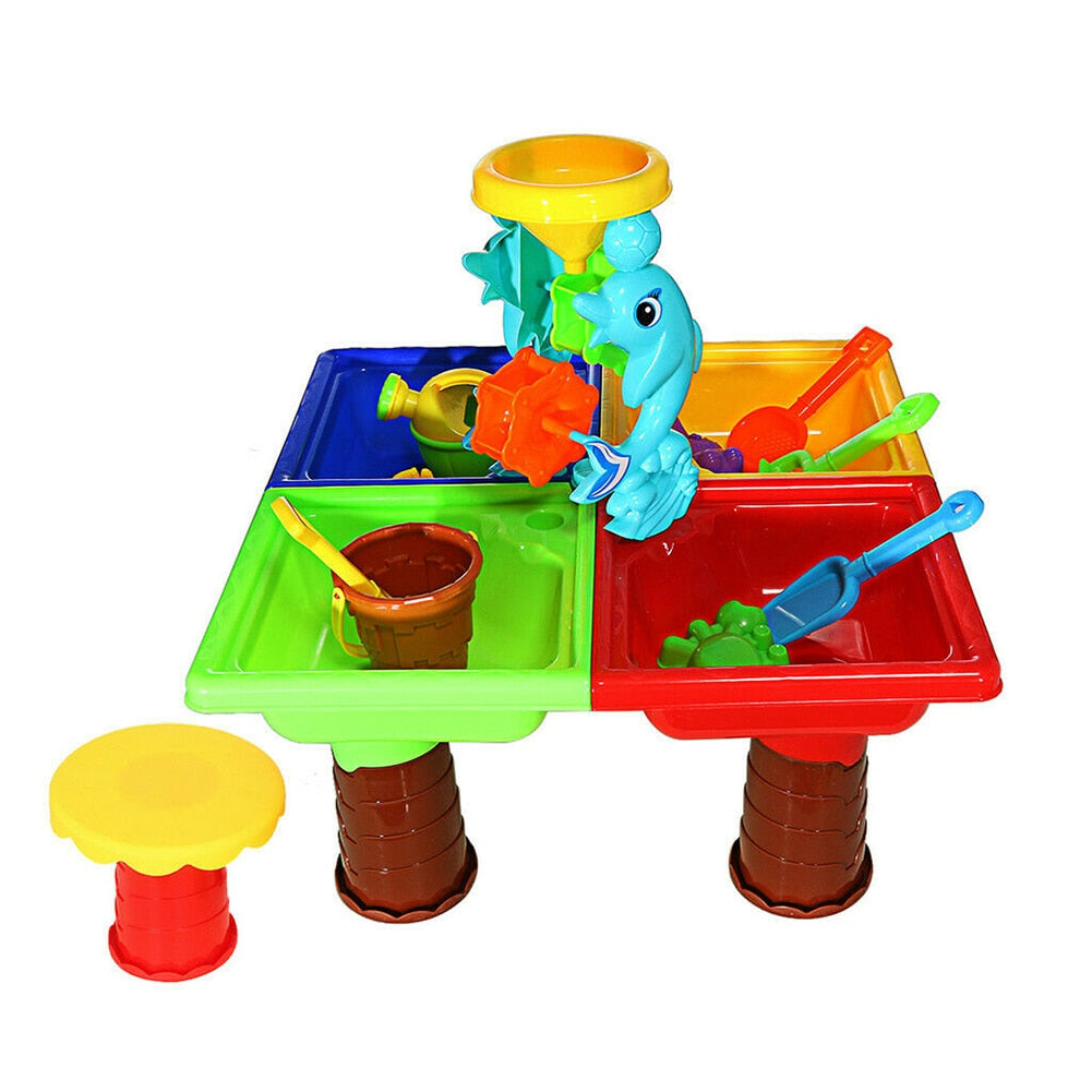 Water And Sand Play Table For Kids