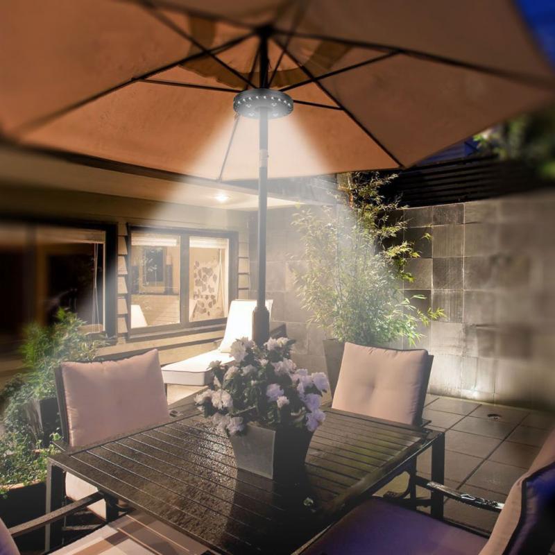 Deluxe LED Outdoor Patio Umbrella Lights