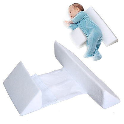 Baby Anti Roll Side Sleeper Positioner Wedge Pillow