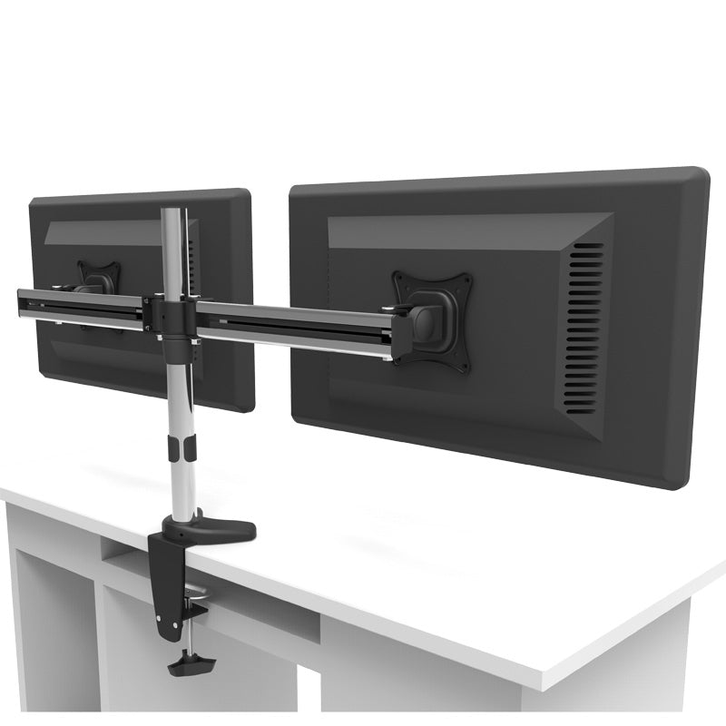 Heavy Duty Dual Computer Monitor Arm Stand For Desk