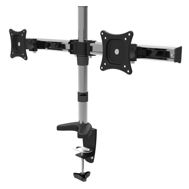 Heavy Duty Dual Computer Monitor Arm Stand For Desk