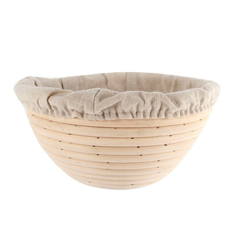 Round Banneton Bread Proofing Basket Bowl