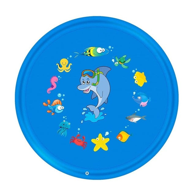 Kids Fun Sprinkler Water Toy Mat