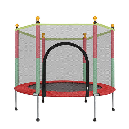 Small Indoor Jump Trampoline With Enclosure For Kids