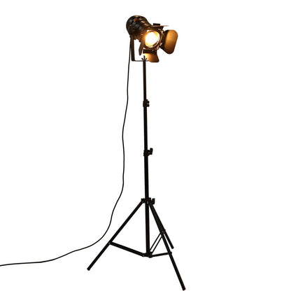 Adjustable Industrial Spotlight Work Floor Lamp