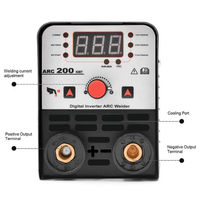 Portable Digital Arc Electrode Welding Machine 140A