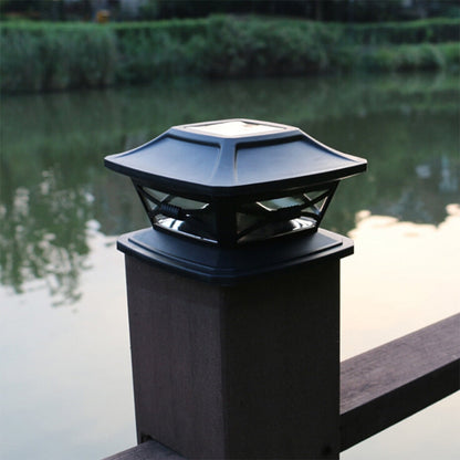 Outdoor Solar Fence Post Cap Light