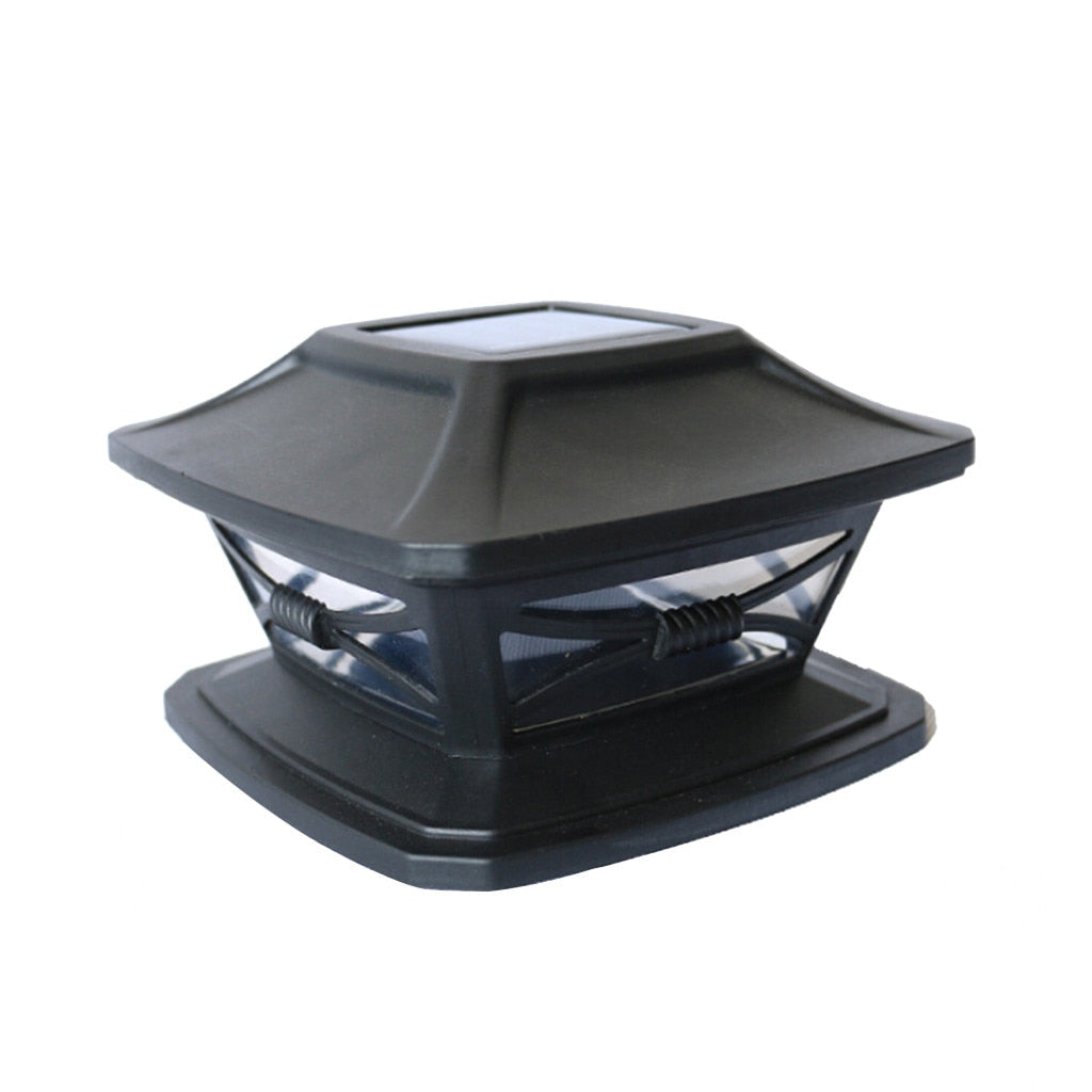 Outdoor Solar Fence Post Cap Light