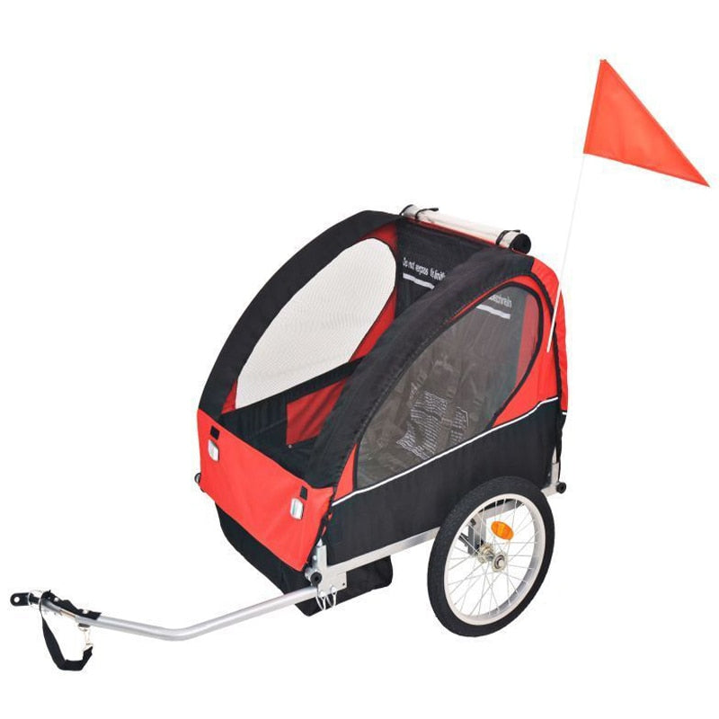 Heavy Duty Kids Bike Trailer Wagon Cart