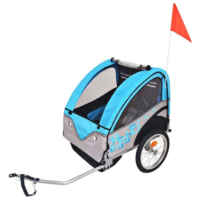 Heavy Duty Kids Bike Trailer Wagon Cart