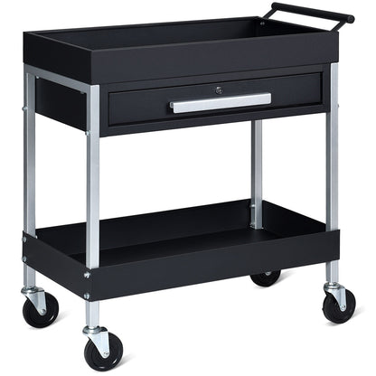 Heavy Duty Rolling Mobile Utility Tool Box Cart