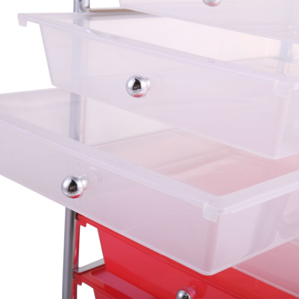 Heavy Duty 10 Drawer Rolling Storage Organizing Cart