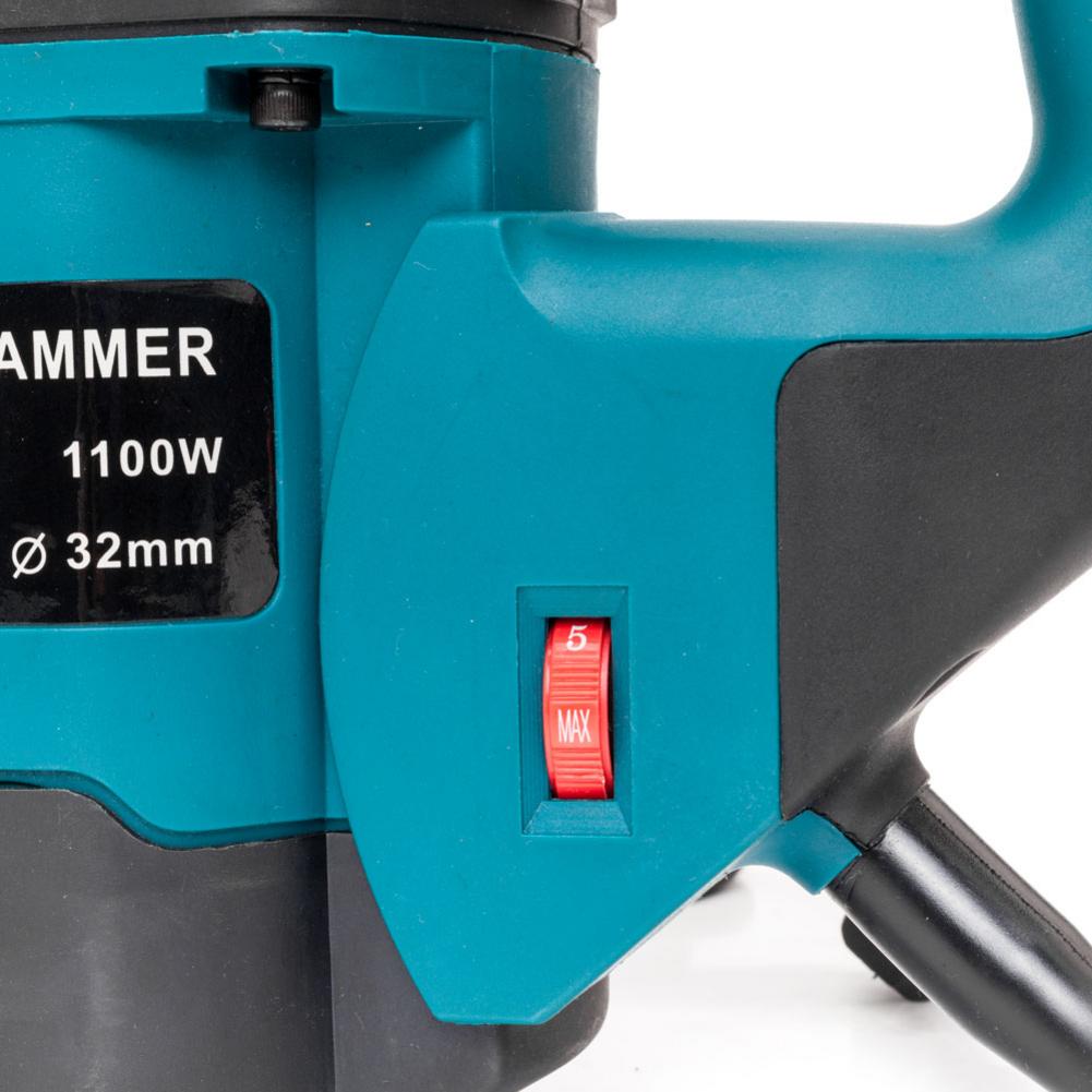 Heavy Duty Electric Rotary Hammer Drill 1100W