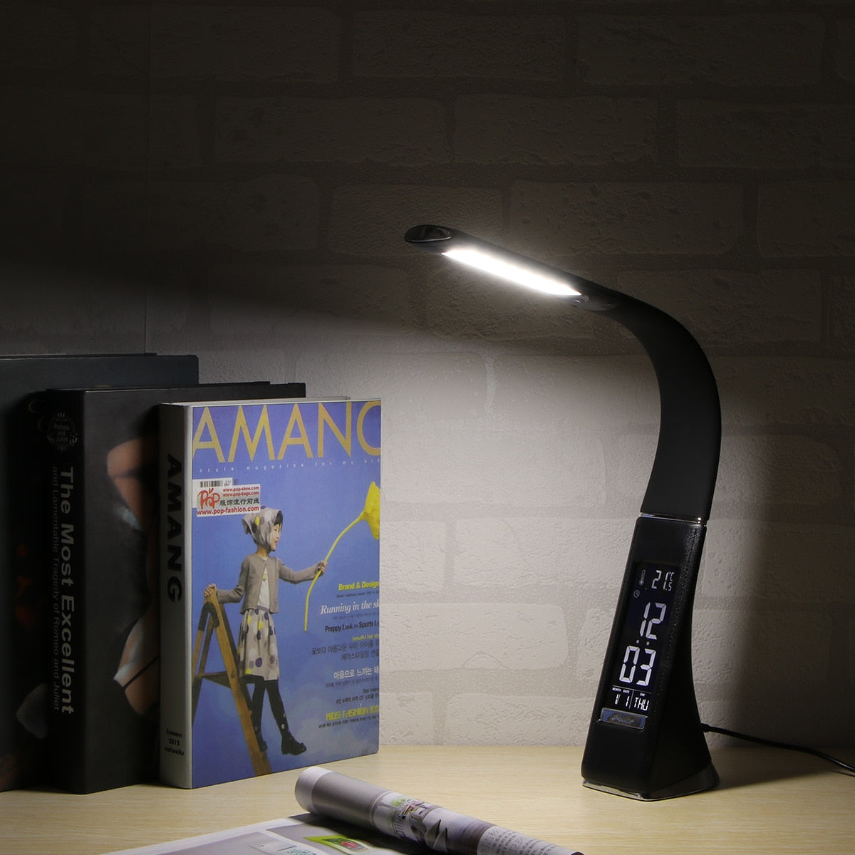 Cool Glowing Modern Office Reading LED Desk Lamp