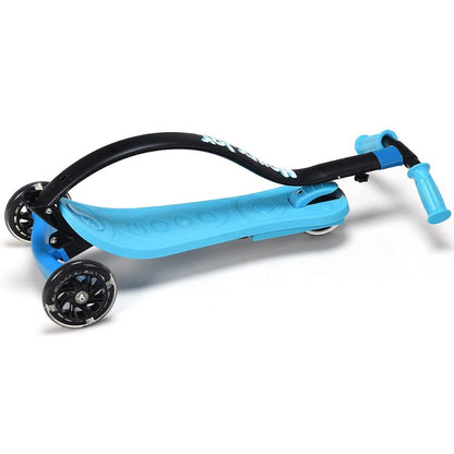 Kids Curved Foldable Riding Kick Scooter