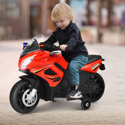 Kids Small Ride On Electric Police Motorcycle Bike