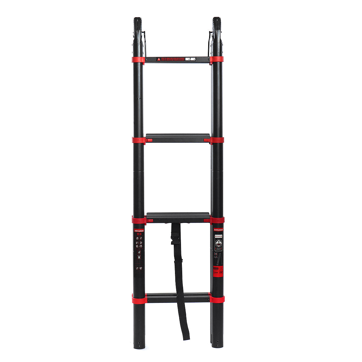 Heavy Duty Extendable Retracting Telescoping Aluminium Ladder