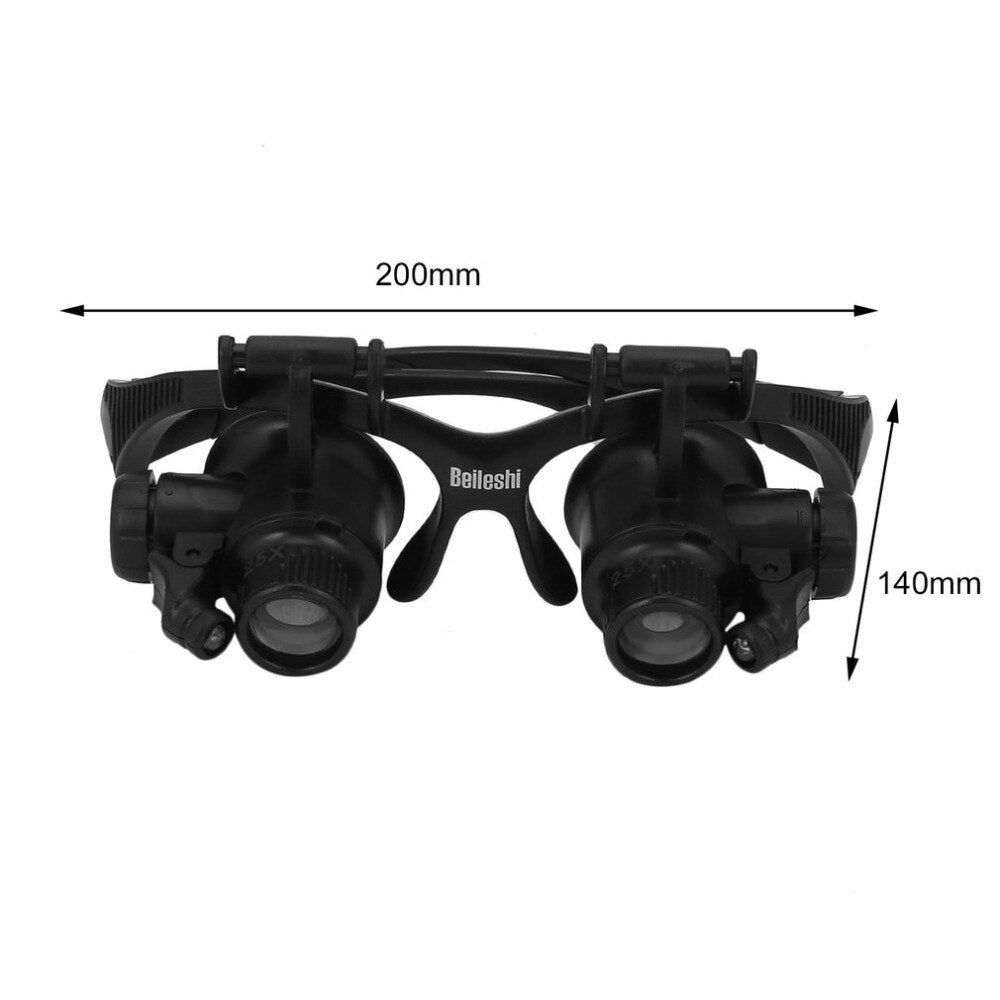 Premium Wearable Lighted Magnifying Eyeglasses