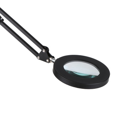 Flexible LED Lighted Magnifying Desk Glass Lamp