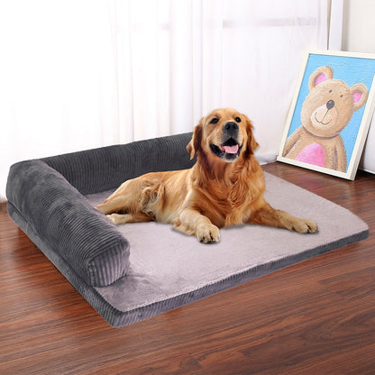 Large Spacious Modern Washable Tough Dog Bed