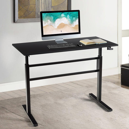 Large Spacious Height Adjustable Standing Computer Desk 47"