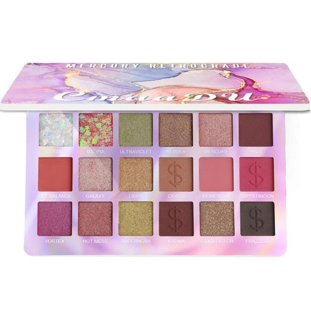 Premium Colorful Eyeshadow Makeup Palette 18 Colors