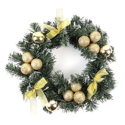 Artificial LED Lighted Christmas Hanging Wreath