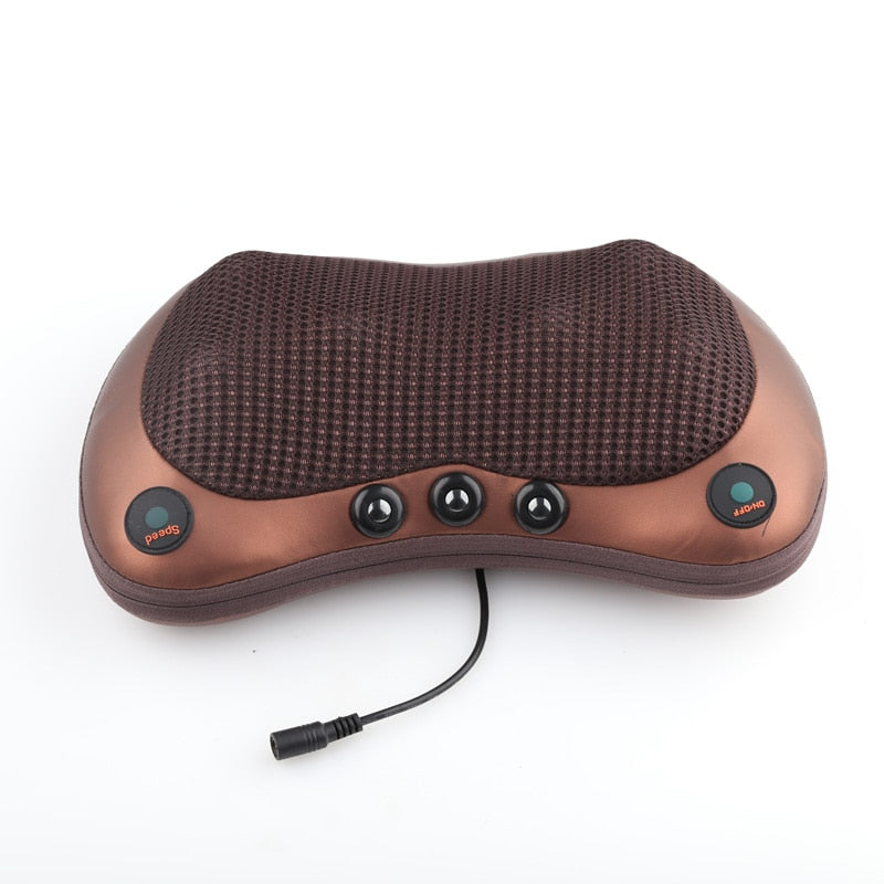 Portable Heated Electric Shiatsu Lower Back Massager.