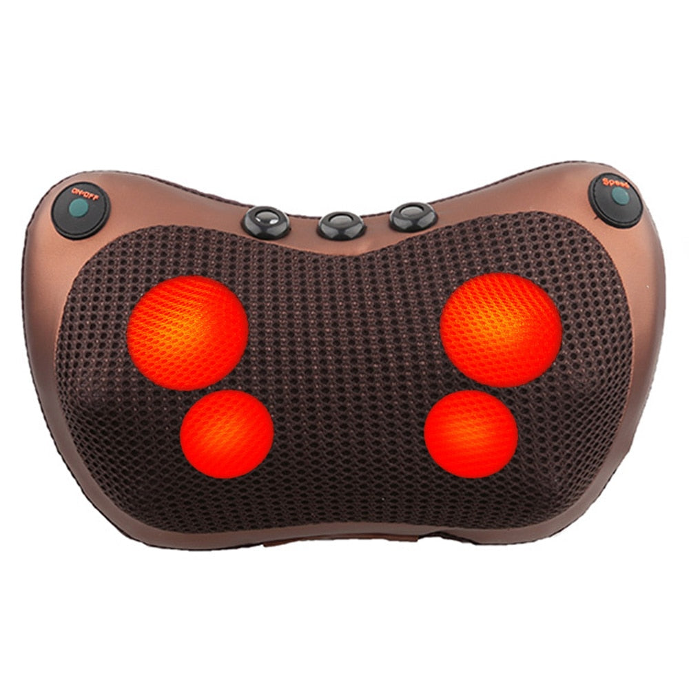 Portable Heated Electric Shiatsu Lower Back Massager.