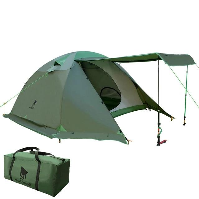 Large Spacious 6 Person Family Camping Tent