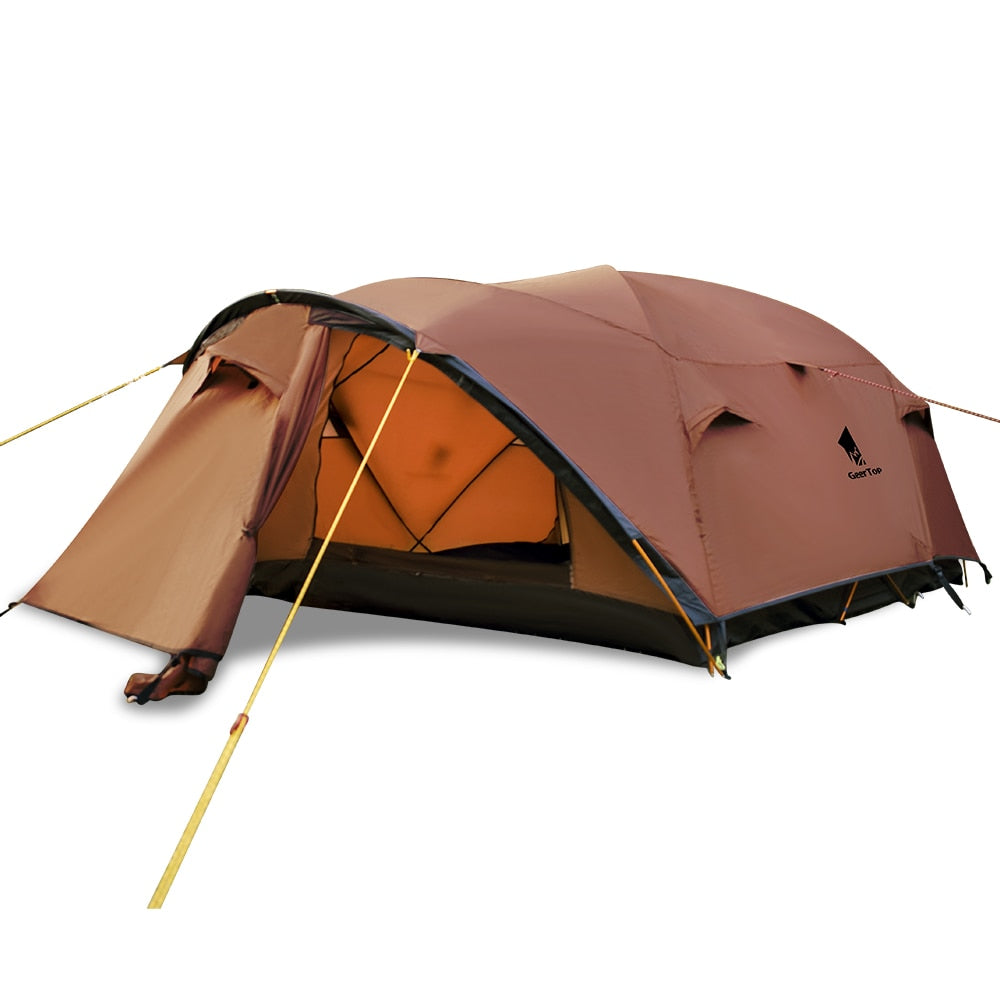 Large Lightweight Family Size Camping Tent 4 Person