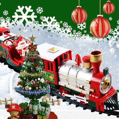 Kids Electric Christmas Toy Train Set