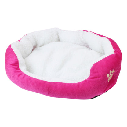 Small Comfy Washable Round Dog Bed