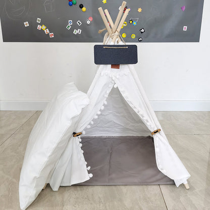 Large Pop Up Pet Dog Teepee Bed Tent