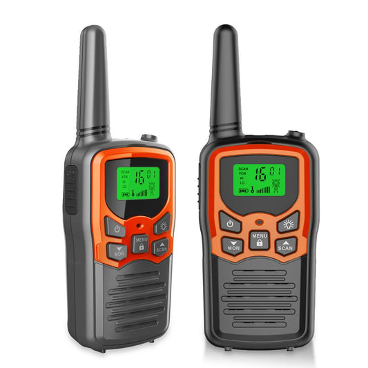 Long Distance Handheld Two Way Walkie Talkie Radio Set